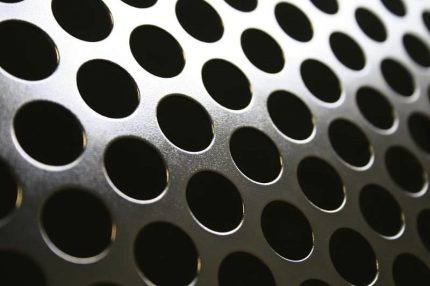 Tabla perforata inox 3-1000-2000mm R8 T12