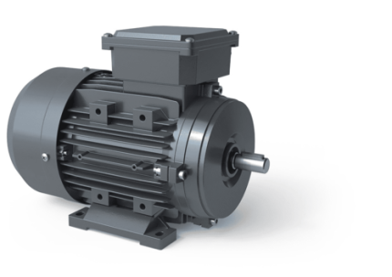  Poza motor electric cu talpa B3 