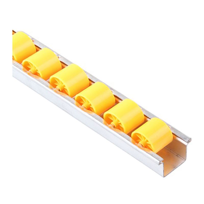 Bara cu role galbene 28x25mm pas 33mm L=3000mm