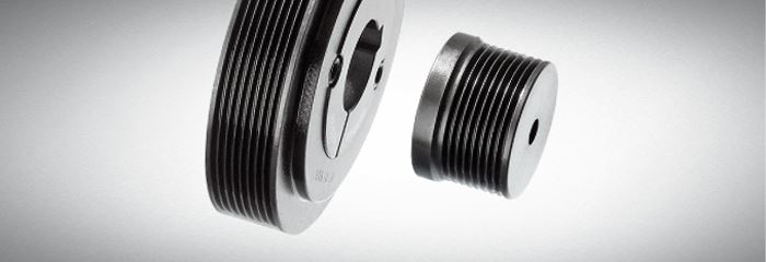 Roata curea canelata PJ/16 56mm alezaj standard