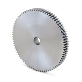 Pinion cremaliera fara butuc Modul 1 z=100 dinti otel 1 Pinion cremaliera fara butuc Modul 1 z=100 dinti otel